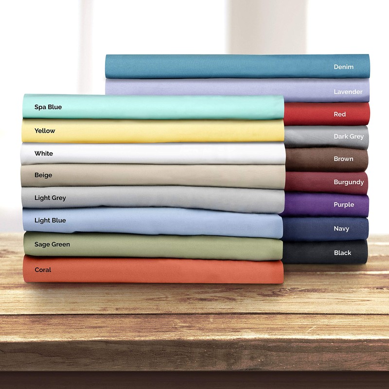 Queen Size Fitted Bed Sheet - Hotel Luxury Single Fitted