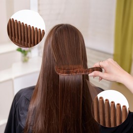 Tyqour Comb to Remove Scalp Buildup Dandruff Removal Massage Detoxing Dry Scalp Comb Revolutionary Design for Healthier Scalp and Hair Quality, Anti-Dandruff Brush