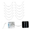 Ciieeo 12Pcs Breathable Mask Support Bracket Shaped Design for Comfortable