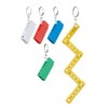 jameitop® 5 x Mini Ruler 50 cm Keyring