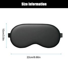 Sleep Mask Silk Cover - Eye Contour Built in No Pressure - Handmade, Upgrade Over Conventional Flat Thin Shades