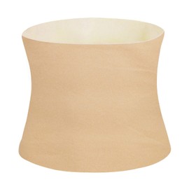 YJZQ Ultra Thin Waist Kidney Warmer Dual-side Wearable Belly Wrap Elastic Lower Back Stomach Brace Thermal Lumbar Waist Abdomen Warmer Support for Women Men, Beige