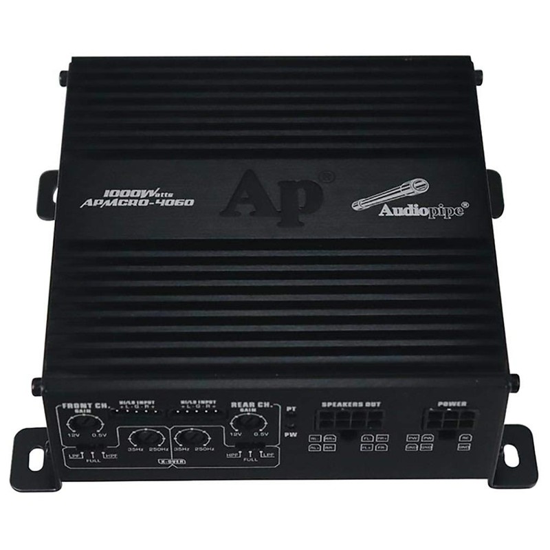 APMCRO-4060 Audiopipe Micro 4 Channel 1,000 W Amp