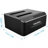 Hard Drive Dock, TEKERA USB C or USB 3.0 to
