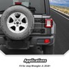 JeCar Matte Black Tailgate Hinge Cover Trim Overlay for 2018+