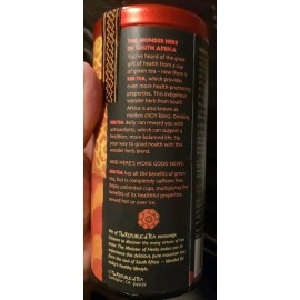 Republic of Tea The REPUBLIC OF TEA Red Tea CARAMEL APPLE Caffeine Free ROOIBOS 36 Bags In Tin