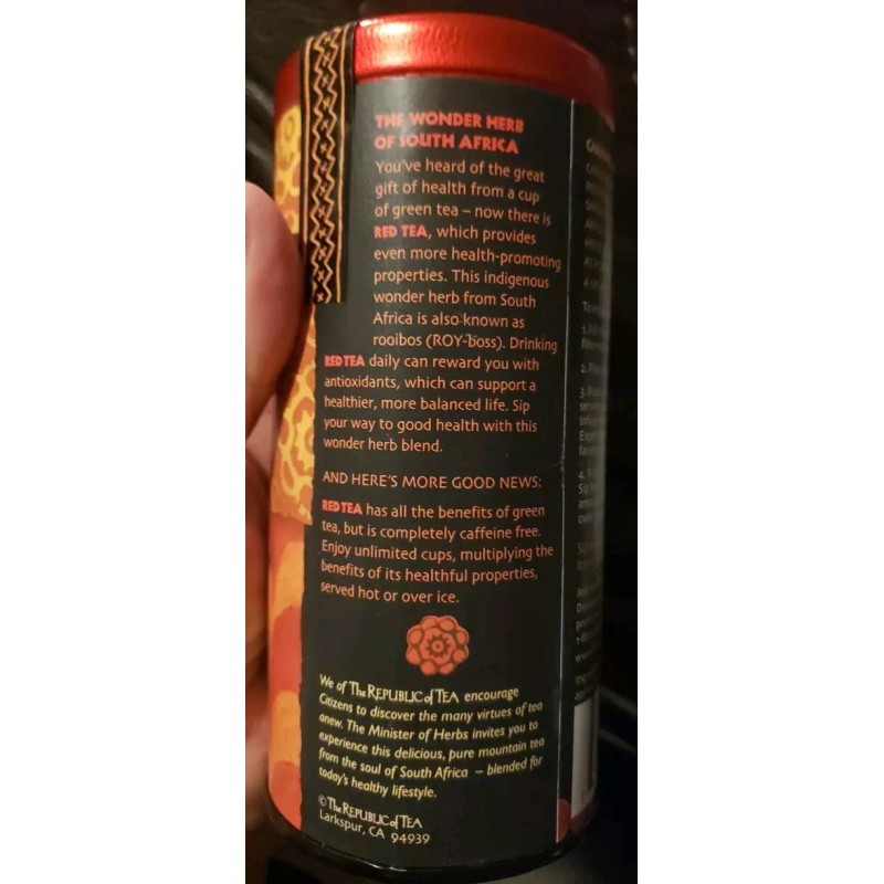 Republic of Tea The REPUBLIC OF TEA Red Tea CARAMEL