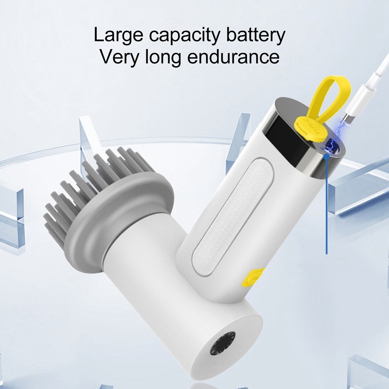Electronic Cleaning Scrubber Rechargeable Cordless Multi Functional Electronic Handheld Cleaning
