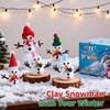 VEKDA 12 Pack Build a Snowman Kit Winter Crafts for