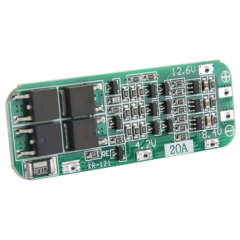 Cargador de Batería de Litio 20A 3S BMS Módulo Protector