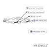 Vir Jewels 0.35 cttw Black Diamond Bracelet .925 Sterling Silver