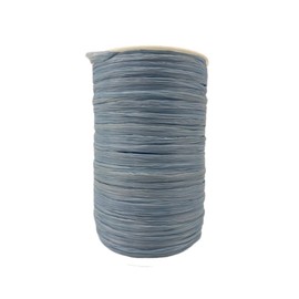 Flat Pastel Blue Raffia Ribbon - 1/4 ''x 100 yd - Home Projects - Gift Packaging - Party Decor - Natural Farms