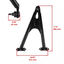 Caltric Front Lower Left And Right A-Arm for Yamaha Raptor 660R 660 R YFM660 R 2001-2005
