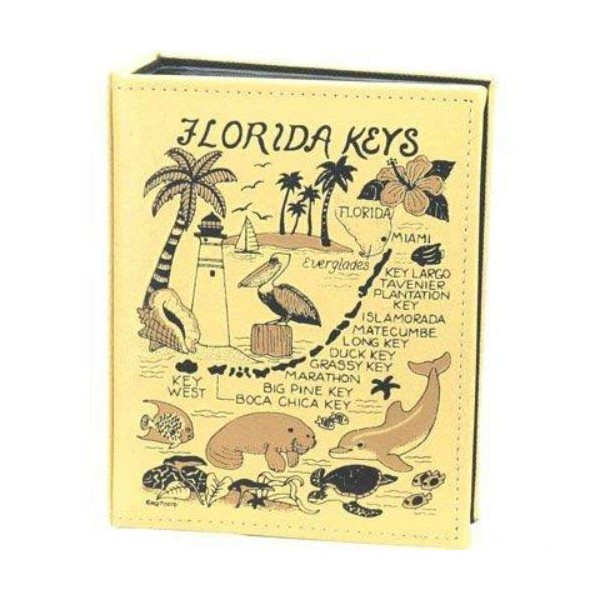 Florida Keys Map Embossed Photo Album 200 Photos / 4x6