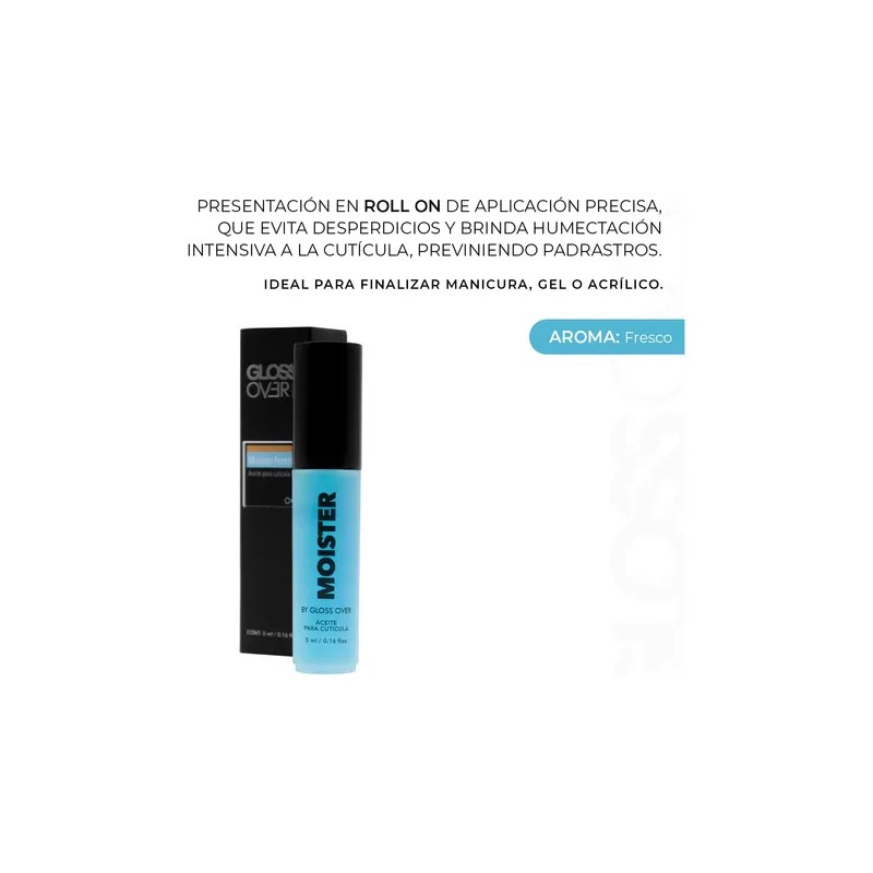 Aceite Hidratante Para Cuticula Gloss Over Vitamina E 5ml