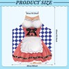 2 Pcs Oktoberfest Apron Couples Cooking Aprons German Party Costume
