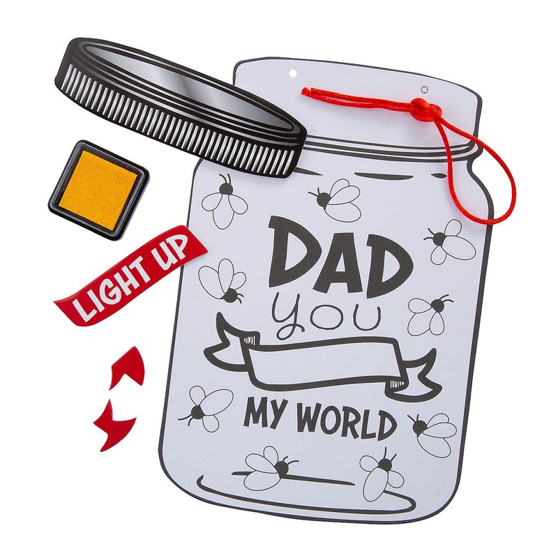 Fun Express Dad You Light Up My World Craft Kit,