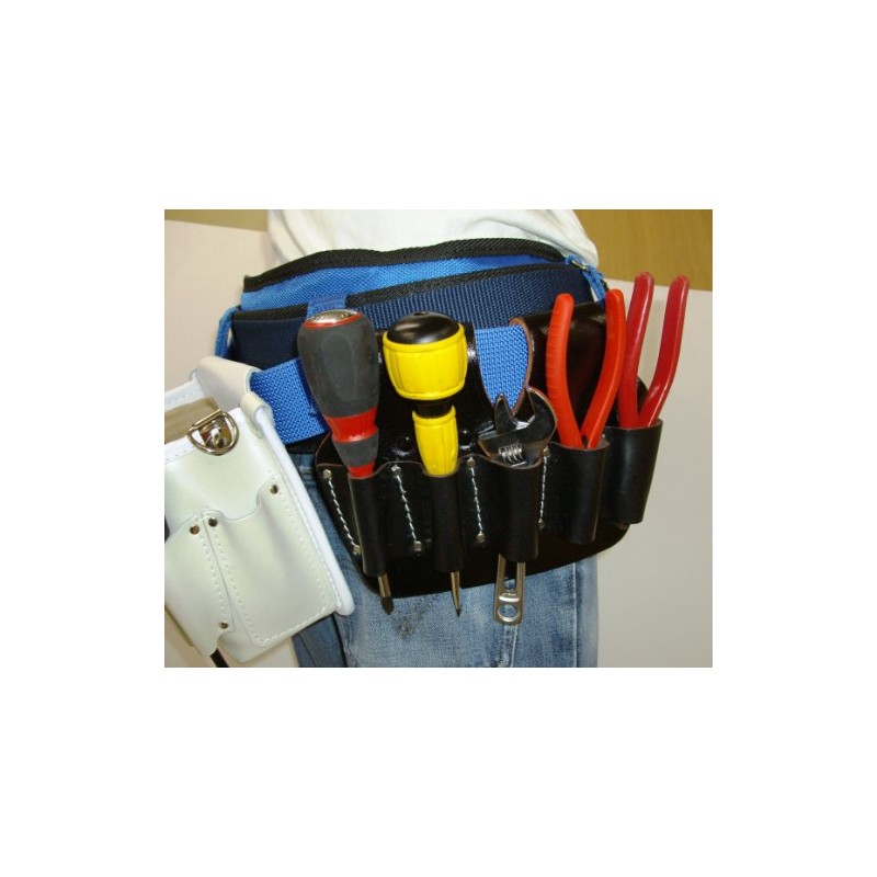Kozuchi SP-A5 Black Floor Leather Pliers Holder for 7 Inches