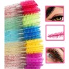 700pzas Cepillo Desechables Glitter Para Extensión Pestañas