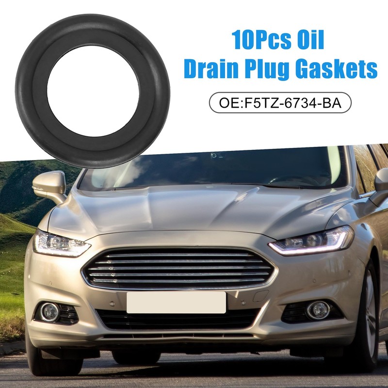 A ABSOPRO Drain Gasket Drain Washer Drain Bolt Gasket Oil