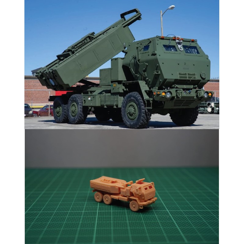 Kamiya Model 1/144 USA M142 HIMARS Rocket Launcher Resin Kit