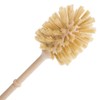 Redecker Union Fiber Toilet Brush with Untreated Beechwood Handle, 14-1/2