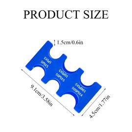 Generic 2 Pcs Japanese Yen Coin Holder Hard Case Organizer and Storage for Coins Rectangle JPY Coin Organiser and Dispenser, Plastic Coin Sorter Wallet with 6 Slots (Blue, Green), Pinane-Holder-97