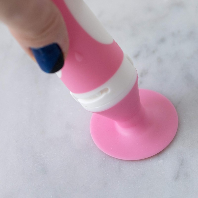 PAPU BABY Cepillo para Biberón/Botella de Silicón 100% grado alimenticio.