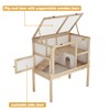 DAWNSPACES Large Guinea Pig Cage for 2, Small Animals Rabbit