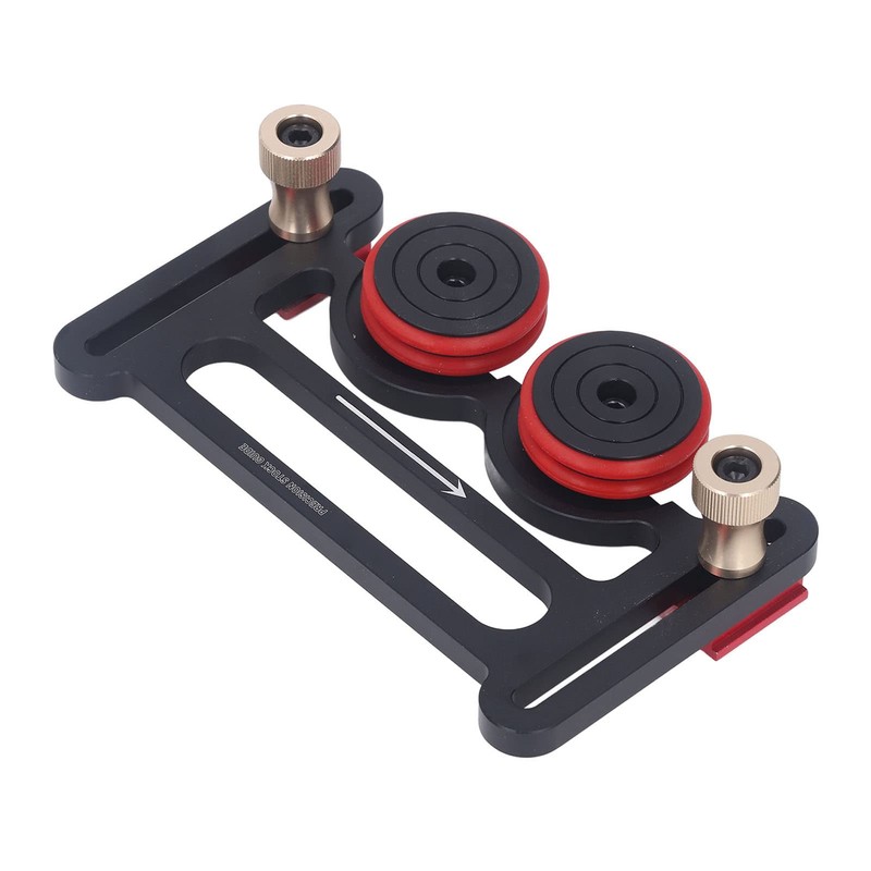 Double Wheel Bearing Roller Sliding Blocks Table Saw Feeding Guide