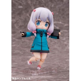 Edream Toys Fuidoru Vol. 1 Eromanga Sensei Izumi Sagiri Deformed Action Figure, Total Height Approx. 5.1 inches (130 mm), PVC and ABS, Painted Action Figure