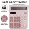 Newaner Calculator, Desktop Calculator with 12-Digit Large LCD Display, Mini