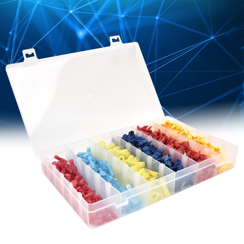 360Pcs T Tap Wire Connectors Main Splitter No Broken Electrical