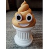 Znet3D Poop Emoji Trophy - Hand Painted Poop Emoji -