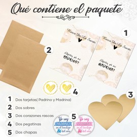 Scratch Cards Pregnancy Announcement, You Will Be Grandparents, You Want My Godfather, Best Man (Modern)