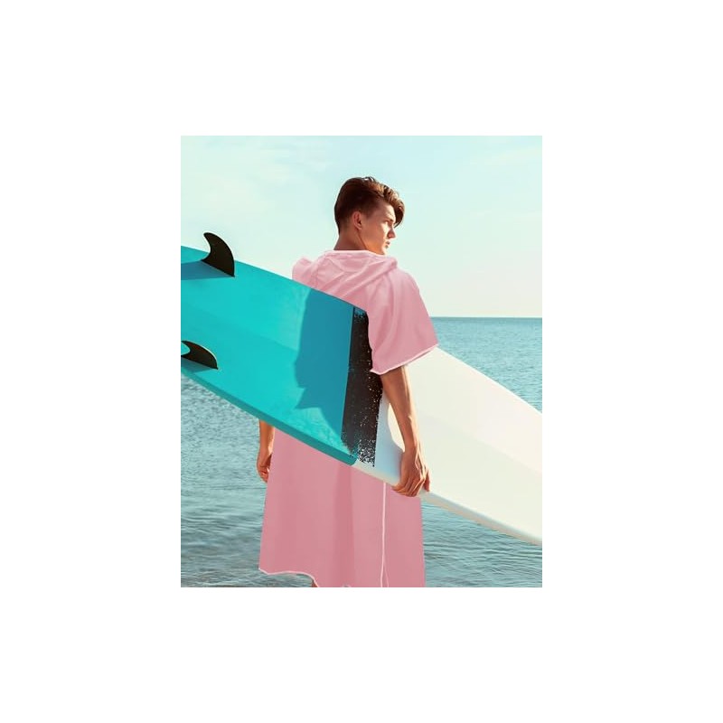 AKASENKO Poncho de Surf, Albornoz de Playa, Poncho Toalla,Bata de