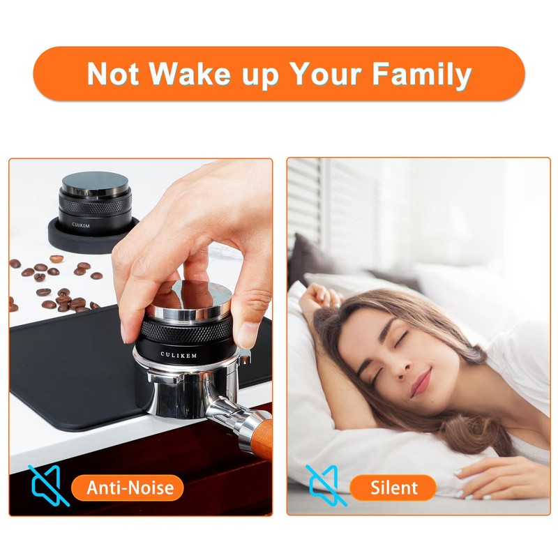 Espresso Tamping Mat Coffee Tamper - Food grade Silicone Espresso