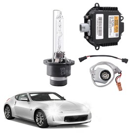 2Set HID Ballast with Ignitor & D2S, Aublinto 28474-89904 Xenon HID Ballast Control Unit Fit for Nissan 350z 370z Altima Murano Rogue Infiniti G35 G37 Fx35 Qx56 Qx70 28474-8991A 28474-89907