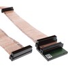SCSI U320 flat cable, InLine®, with terminator, for 2 devices,