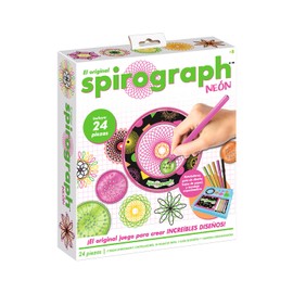 Spirograph Children's Spirograph Design Spiral Designer Mandala Stencil Creative Set for Children + 30 Pieces Toy from 8 Years Girls and Boys