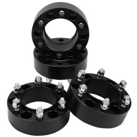 IRONTEK Forged 2in 6x139.7mm Wheel Spacers (M12x1.5 Studs, 106mm Hub Bore) Compitable for Toyota 2016-2023 Tacoma/ 1996-2024 4Runner/ 2001-2007 Sequoia 6x5.5 Wheel Spacer Adapters 50mm