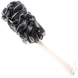 Arswin Arswin Back Scrubber for Shower, Loofah Long Handle Bath Body Brush, Soft Nylon Mesh Sponge On a Stick for Shower Men Women Kids Elderly, Exfoliating Scrub Cleaning Luffa for All Kinds of Skin(Black)