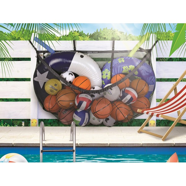 MESH TITAN MeshTitan Heavy-Duty Pool Storage Bag - Floats &