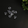 uxcell 16pcs 8mm Clear Stem Bumpers Glide, Patio Outdoor Furniture