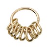 Tanjun 1 + 8 Pcs, Round Key Holder + Oval