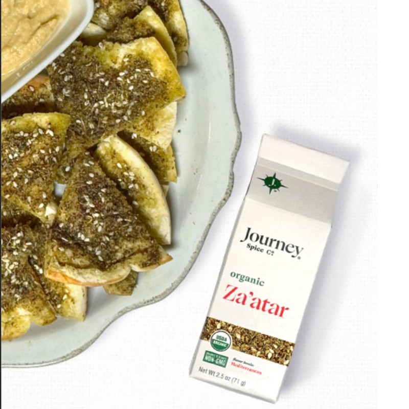Organic Za'atar Spice Seasoning by Journey Spice Co. | Salt-Free,