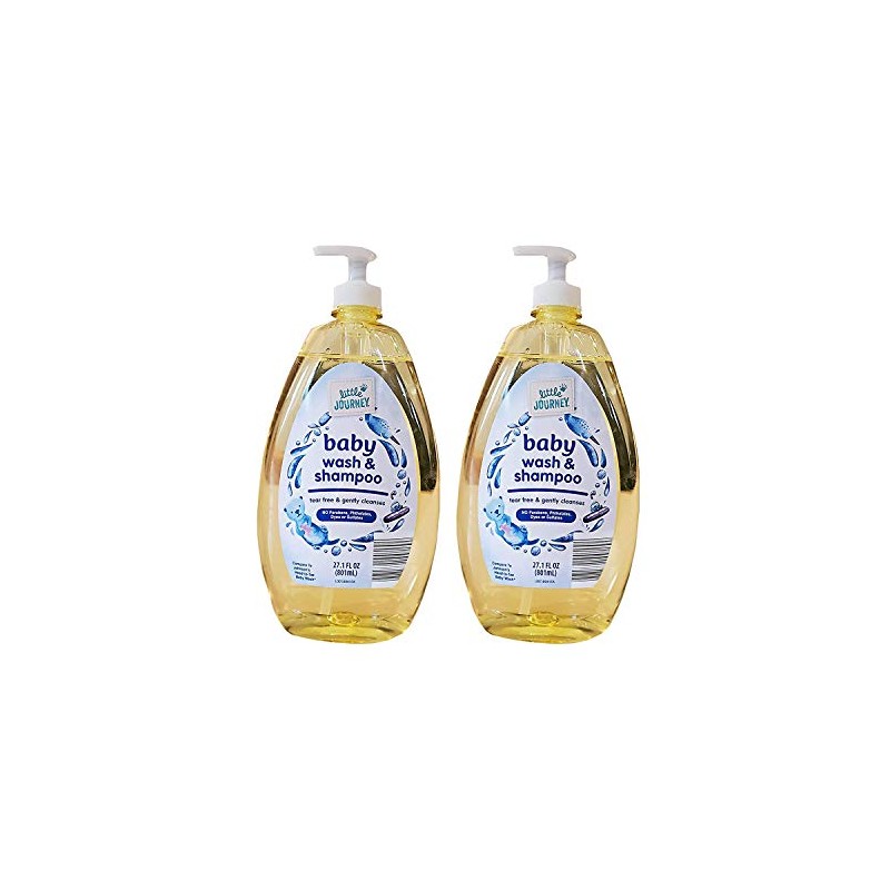 Little Journey Baby Wash, Tear Free and Gentle Cleanse -
