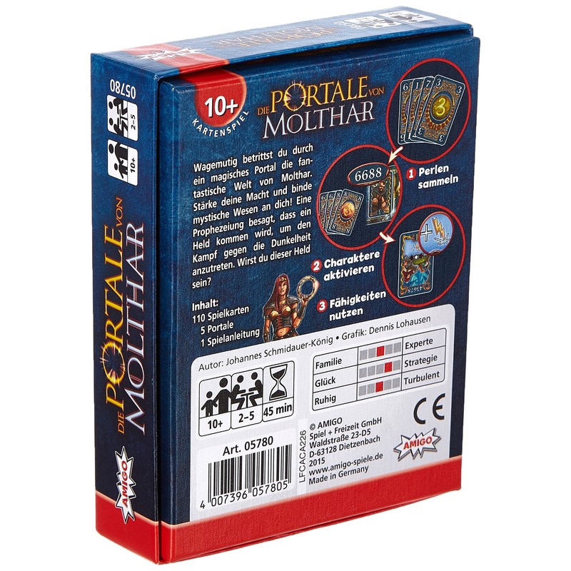 Amigo 5780 Molthar's Portals, Multicoloured, Einzelpack