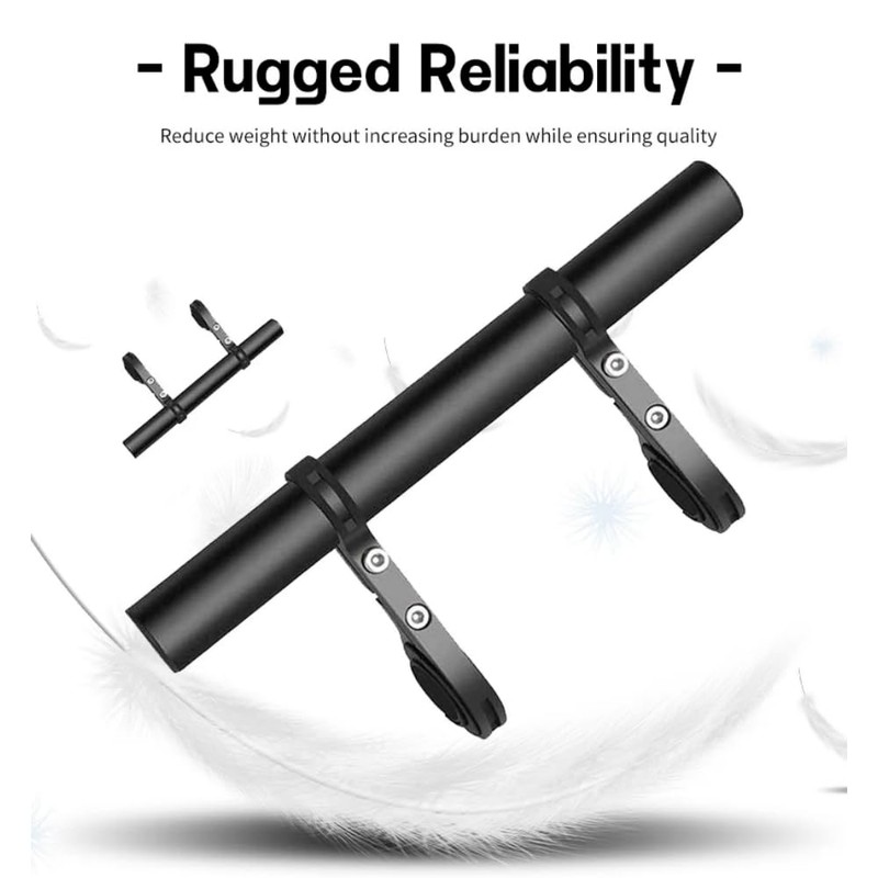 Bike Handlebar Extension Aluminum Alloy Bicycle Handlebar Extender Double Bike