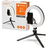 LEDVANCE Mobile Camera Light Ring Desktop, 5.5 W, Negro